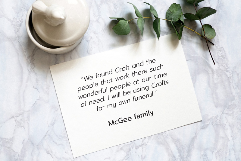 Croft Funeral Home Funeral Services